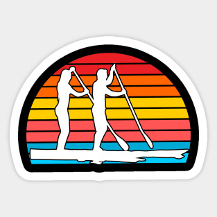 Stand Up Paddle Watersport Design Sticker